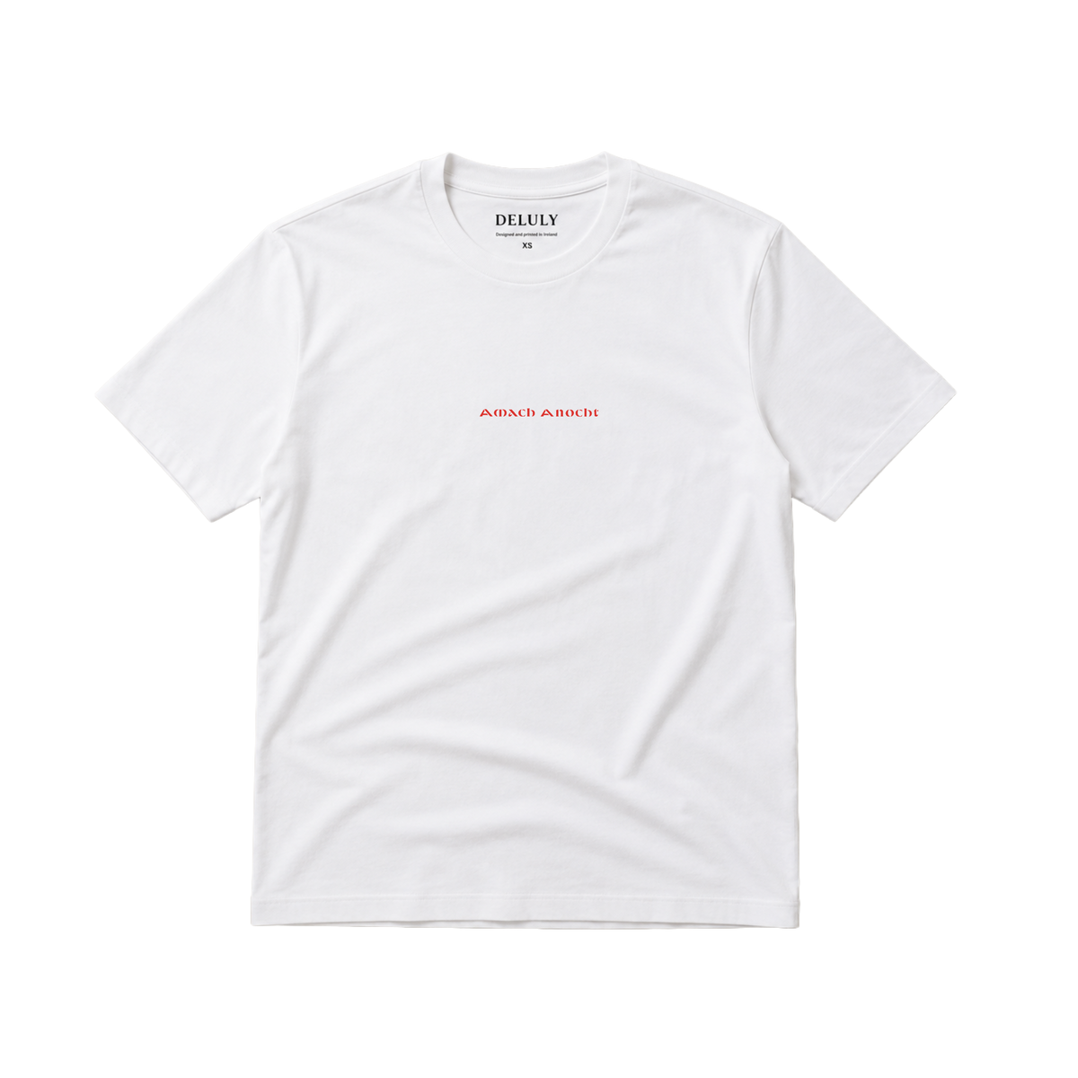 Amach Anocht Tee - White / Red
