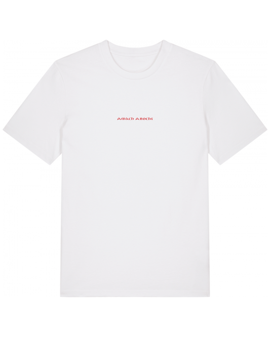 Amach Anocht Tee - White / Red