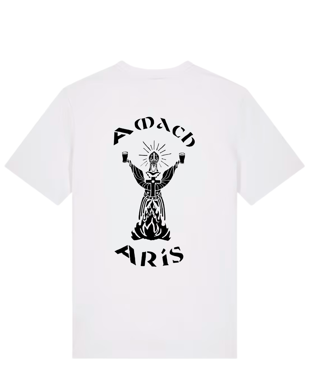 Amach Arís Tee - White / Black