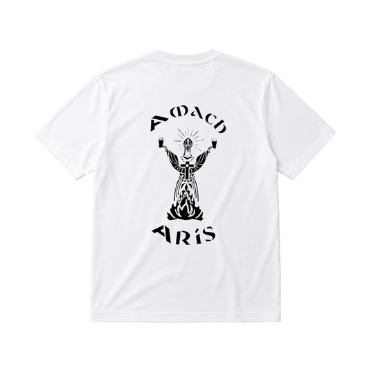 Amach Arís Tee - White / Black