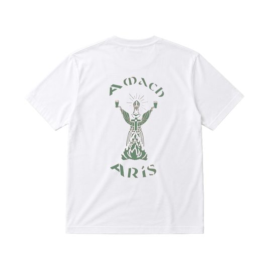 Amach Arís Tee - White / Green