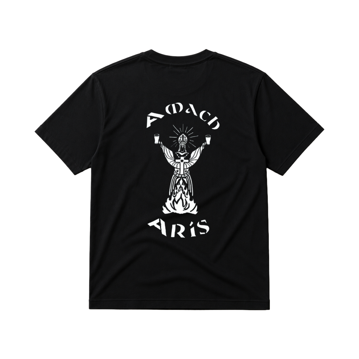 Amach Arís Tee - Black / White