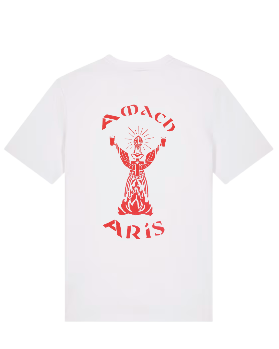 Amach Arís Tee - White / Red